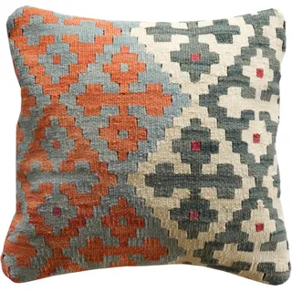 Looma Kissen, Mehrfarbig, Textil, Patchwork, Rechteckig, 50x50 cm, Care & Fair, Wohntextilien, Kissen, Dekokissen