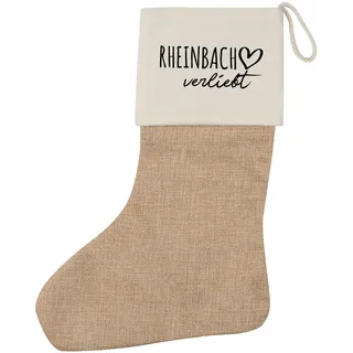 Weihnachtsstrumpf Rheinbach verliebt Geschenkidee Rheinbach Geschenk Präsent Mit