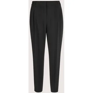 Madeleine Bundfaltenhose Modern Schwarz 18