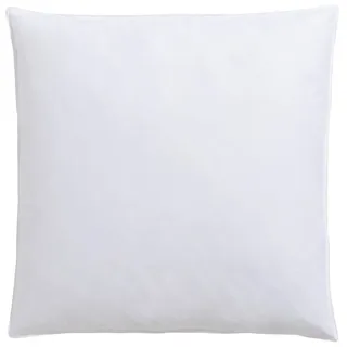 RIBECO KopfKissen Leon 80 x 80 cm Weiß