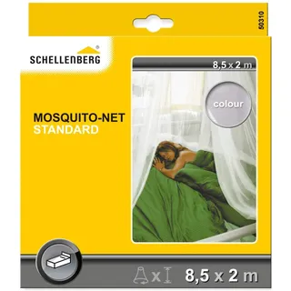 Schellenberg Moskitonetz STANDARD 200 x 850 cm Weiß