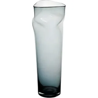 Blumenvase, Bodenvase, Glas Vase Andromeda, grau, 51 cm, moderner Style (Art Glass Powered by Cristalica)