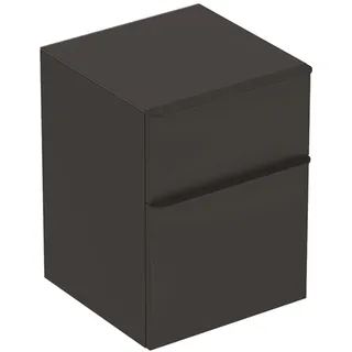Geberit Smyle Square Seitenschrank 45x60x47cm, mit 2 Schubladen, lava matt