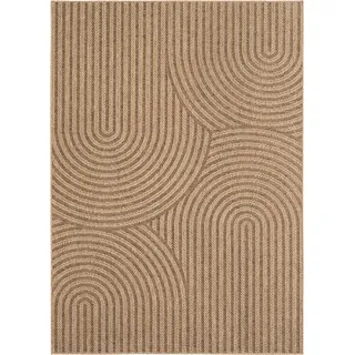 KADIMA DESIGN ARLBERG Juteteppich 160 x 230 cm Beige