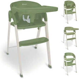 BabyGO BabyGo, Hochstuhl, Levels Highchair khaki/white