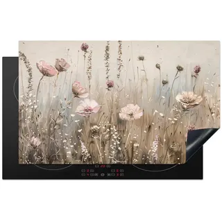 onlywow Herdabdeckplatte 85 x 52 cm Beige