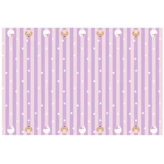 Partydeco Papiertischdecke Gabby's Dollhouse 180 x 120 cm Rosa/Lila