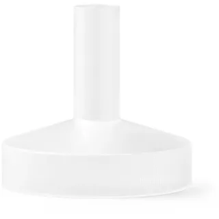 Gläser/Karaffen ferm LIVING, Weiß, Glas - 17.5