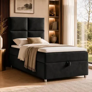 Best For Home Trinity K2 100 x 200 cm Schwarz