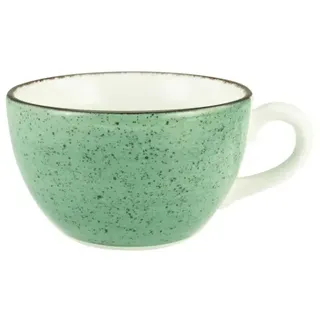 CreaTable Cappuccinoobere Vintage Nature in Farbe Grün glänzend