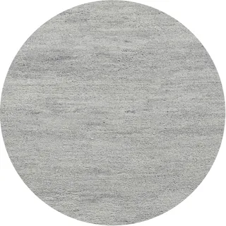 THEKO Maloronga Wollteppich Ø 200 cm Beige/Grau
