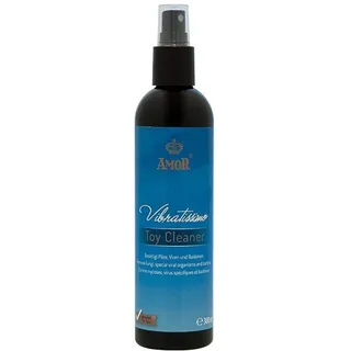 Vibratissimo Toy Cleaner 300 ml | 2 in 1 Reinigung & Desinfektion | schonendes Reinigungsspray Ohne Alkohol | ergiebiges & vielseitiges Desinfektionsmittel Für Oberflächen