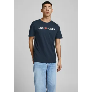 JACK & JONES CORP LOGO TEE blau XL