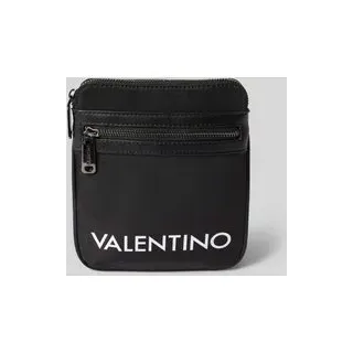 Crossbody Bag mit Label-Print Modell 'BANDOLIERA KYLO', Black, 1