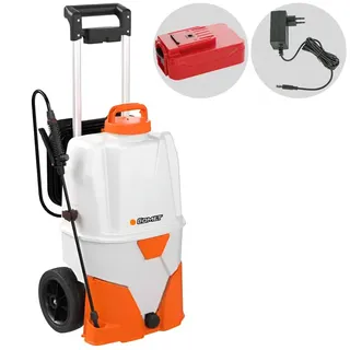Comet TB 35  Akku-Spritzpumpe mit Wagen  18V 2,6Ah