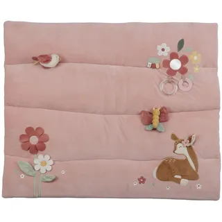Little Dutch Krabbeldecke Spieldecke Activity Matte Baby (80x100 cm) rosa - Fairy Garden