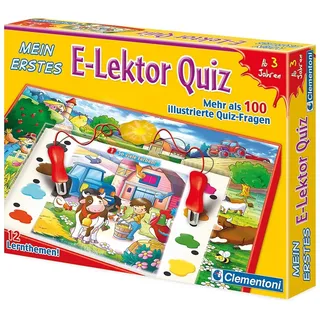 CLEMENTONI Lernspiel Mein erstes E-Lektor Quiz (69810.3)
