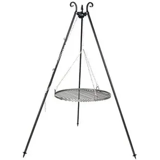 Schwenkgrill Dreibein mit 60 cm Stahl-Rost