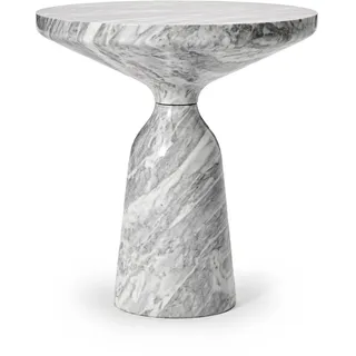 ClassiCon - Bell Beistelltisch, Marmor poliert (Grigio Nuvolato)