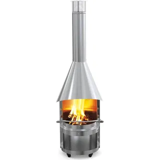 asado® Garten-Grillkamin Fuego ES“ Edelstahl