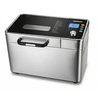 Unold Brotbackautomat BackProfi 68476 – Brotbackmaschine mit automatischer Zutatenspender, 18 Programme inkl. Glutenfrei & Joghurt, Touchscreen, Timer bis 15 h, Warmhaltefunktion - bis 1000g Brot