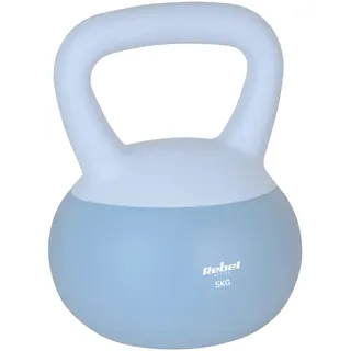 Rebel Soft Kettlebell 5kg Weiches PVC Safe Silent Hanteln für Fitness
