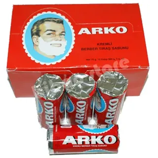 Arko Rasierseife Shaving Cream Soap Stick 10-er Pack