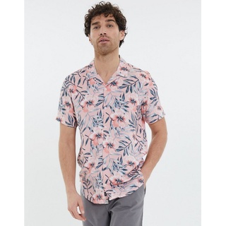 Threadbare Hawaiihemd THB Shirt S/Slv Atoll rosa XXL