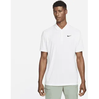 Nike NIKECourt Dri-FIT Tennis Poloshirt Herren white/black XL