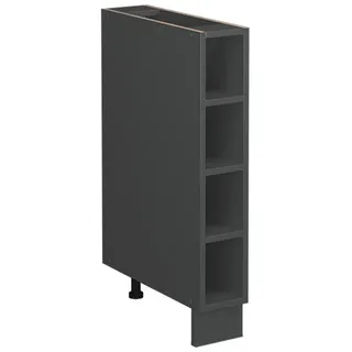 Vicco Unterschrank Fame-Line 15 x 50 x 82 cm Anthrazit