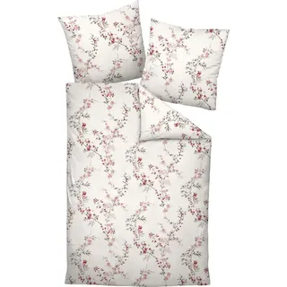JANINE Davos Blumen Rosa 155 x 220 cm + 80 x 80 cm