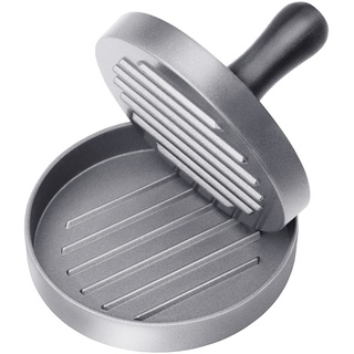Asdirne Burgerpresse aus Edelstahl in Lebensmittelqualität,Patty Presse mit ABS-Griff, Antihaft-Hamburgerpresse, 11.5 cm, 50 Blatt Patty Papers enthalten