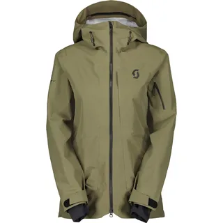 Scott Damen Vertic Ripstop 3L Jacke (Größe S, oliv)