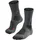 Trekkingsocken Damen asphalt melange 35-36