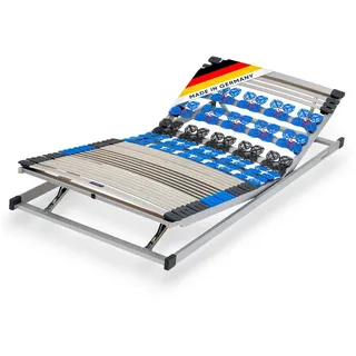 Lattenrost Plus KF, CUBEsleep, Kopfteil verstellbar, Fußteil verstellbar, 10 Jahre Garantie, fertig montiert, Made in Germany 80 cm x 200 cm x 8 cm