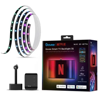 Govee RGBIC Netflix Envisual TV Backlight 24 W 55-65 Zoll mehrfarbig
