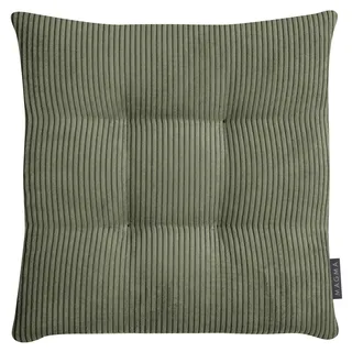 Magma Heimtex INGA Sitzkissen 35 x 35 cm Dunkelgrün