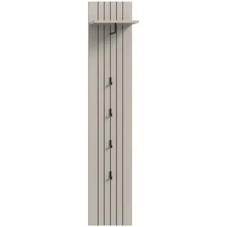 Möbel Boss Garderobenpaneel Station 31 x 160 x 27 cm Creme