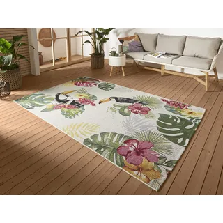 HANSE HOME Tropical Dream Outdoor-Teppich 240 x 340 cm Beige/Bunt
