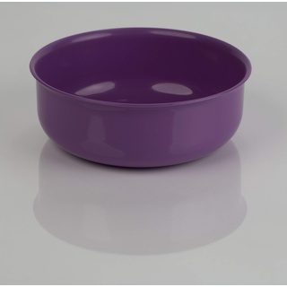 Kimmel Schüssel Schale Müsli Suppe Kunststoff Plastik Mehrweg bruchsicher stapelbar 17 cm, Violett
