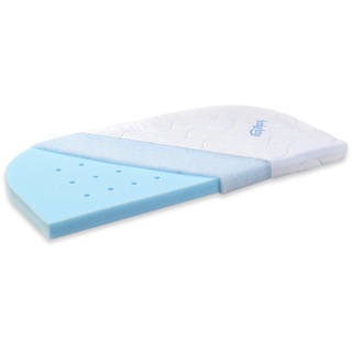 babybay Baby-Kaltschaummatratze Medicott extraluftig 49x89cm Stoff Weiß 49,5 x 89 cm