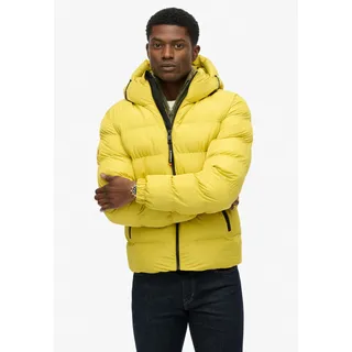 Superdry Hooded Sports Puffer Jacke Wax Yellow XXL
