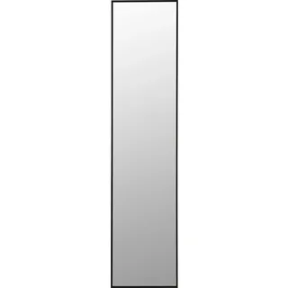 Kare Design Spiegel Bella, Schwarz, 180x30cm (L/B) | modern, vielseitig kombinierbar, fürs Wohnzimmer