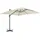 Aluminiummast 300 x 300 cm sand 44632