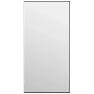 vidaXL Türspiegel 40 x 80 cm Schwarz