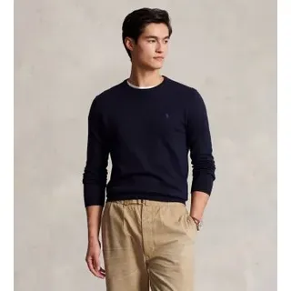Polo Ralph Lauren für Herren. 710684957001 Schmal geschnittener Baumwolljersey navy (M), Lässig, Baumwolle, Klassisch, Marine