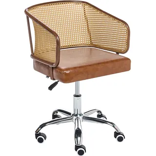 Beliani Tucson Kunstleder Braun