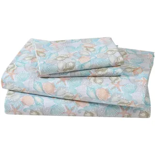 Beatrice Home Fashions Mikrofaser-Bettwäsche-Set, weich, bequem, 30,5 cm Tiefe Taschen, Kingsize, Kokos-Pastell