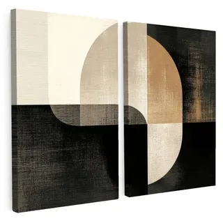 OnlyWow Leinwandbild 2er Set | Gr.: 60 x 40 cm