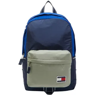 Tommy Hilfiger Herren Tjm College Varsity Sirt Çantasi Tasche, Cobalt Colorblock, Tek Beden - Einheitsgröße